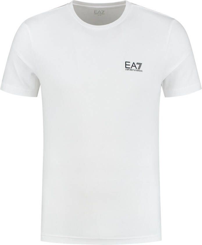 EA7 Logo Crew Neck T-Shirt Heren