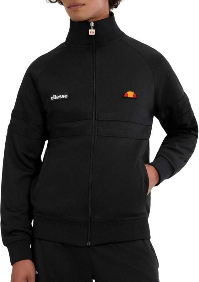 Ellesse Sweatjack met labelpatch model 'RIMINI''