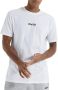 Ellesse Heren Katoenen T-shirt Stijlvol Logo White Heren - Thumbnail 2
