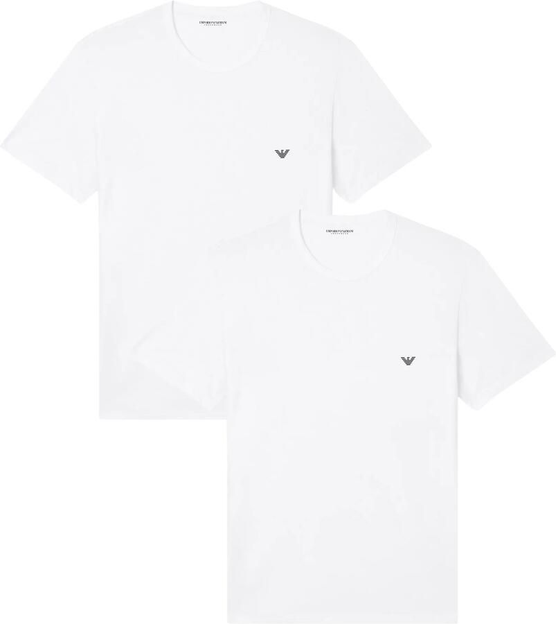Emporio Armani T-shirt Korte Mouw 2-pack Lounge Crew Neck T-shirt
