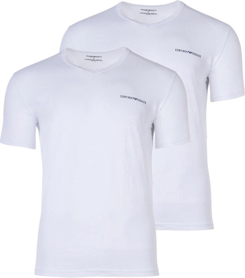 Emporio Armani V-Neck Shirt Heren (2-pack)