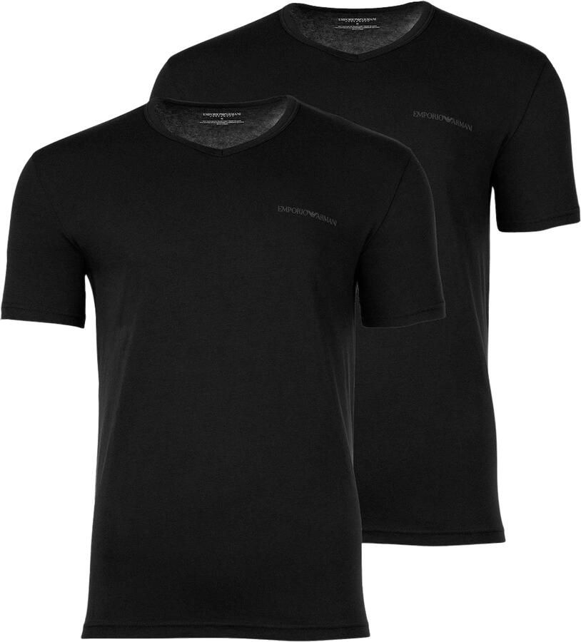Emporio Armani V-Neck Shirt Heren (2-pack)