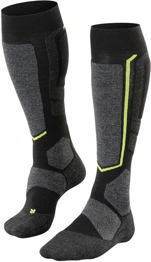 FALKE SB2 snowboardsokken zwart groen