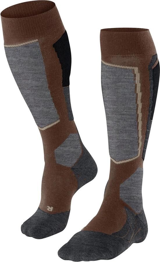 FALKE Sport SK2 skisokken grijs