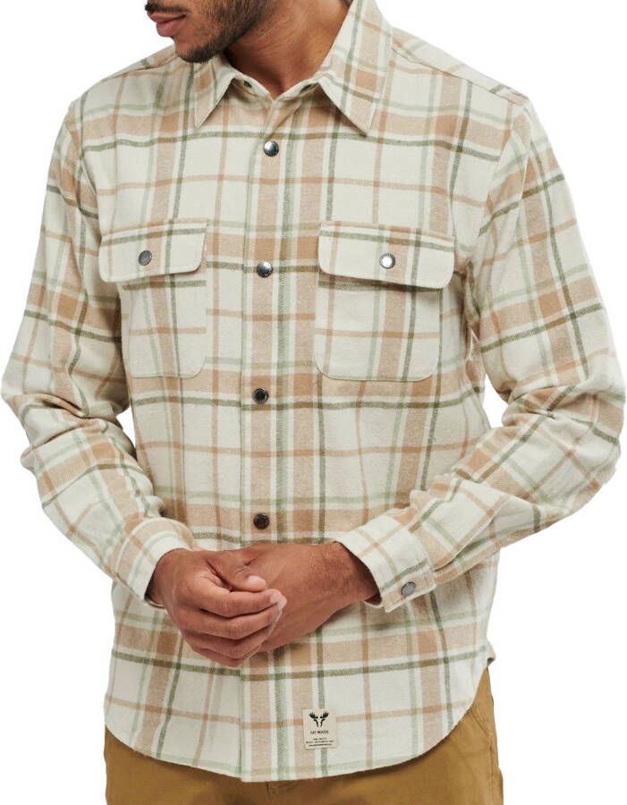 Fat Moose Adrian Checked Cotton Flannel Overhemd Heren