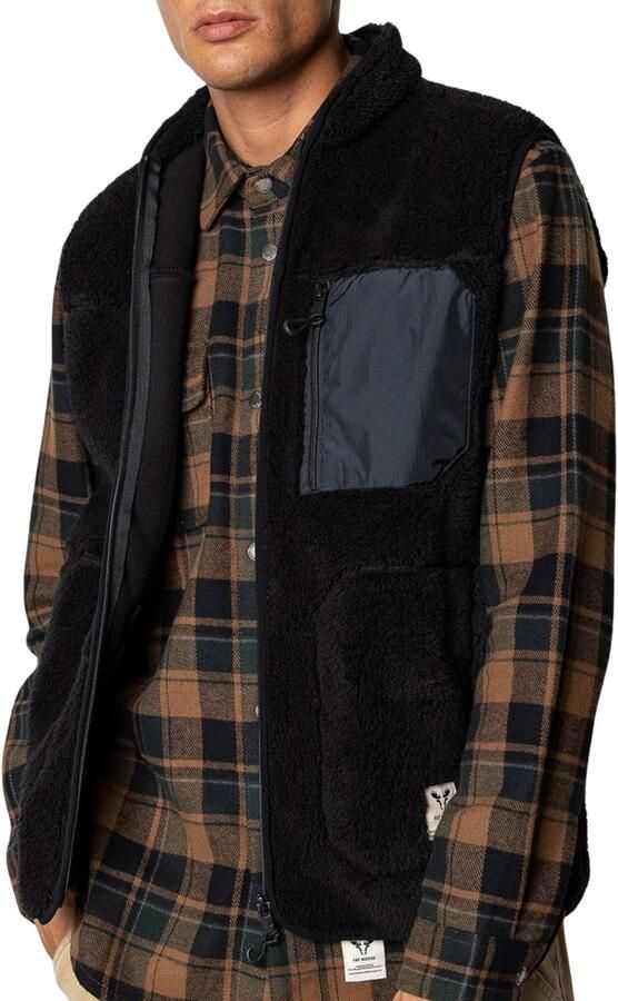 Fat Moose Wood Fleece Bodywarmer Heren