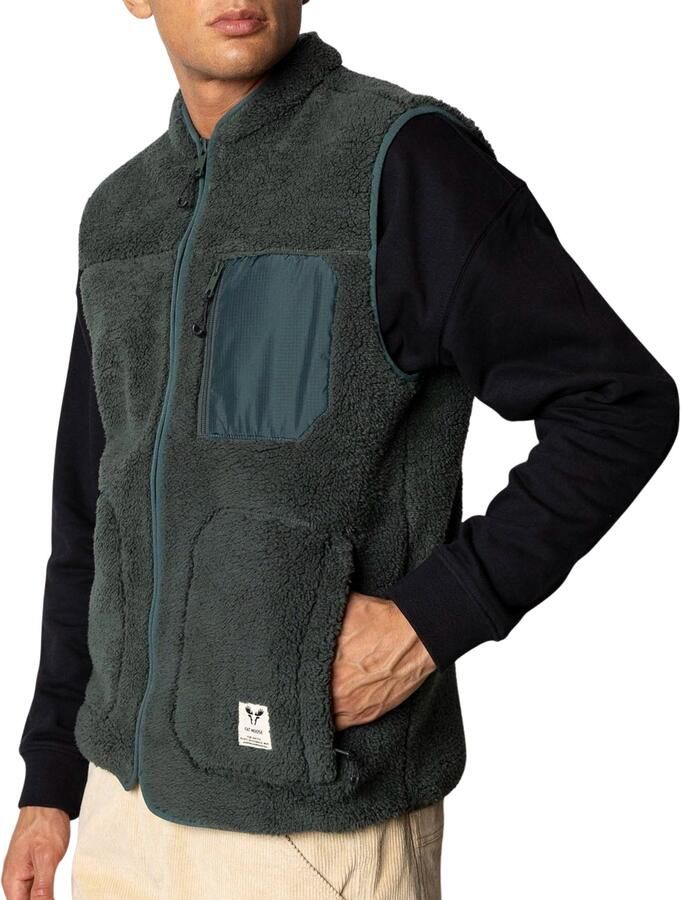 Fat Moose Wood Fleece Bodywarmer Heren