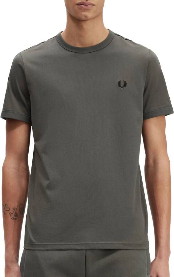 Fred Perry Contrast Tape Ringer Shirt Heren