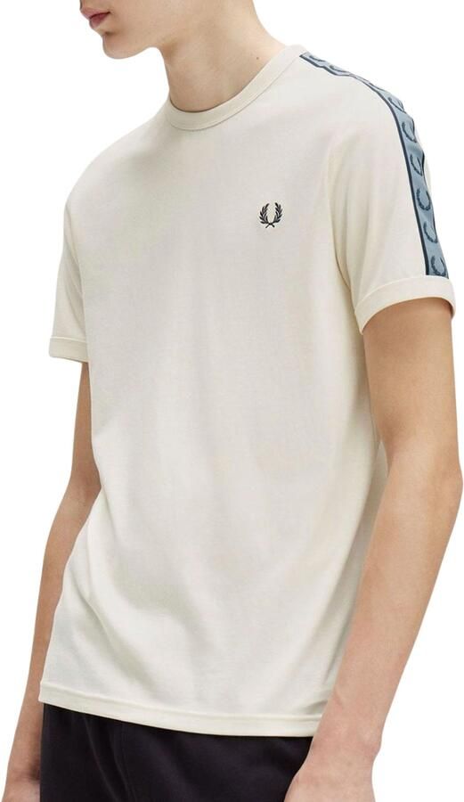 Fred Perry T-shirt Korte Mouw CONTRAST TAPE RINGER T-SHIR