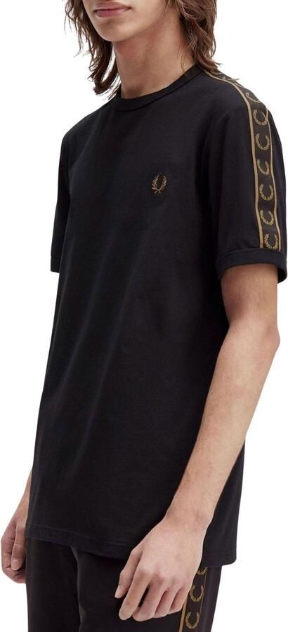 Fred Perry Contrast Tape Ringer Shirt Heren