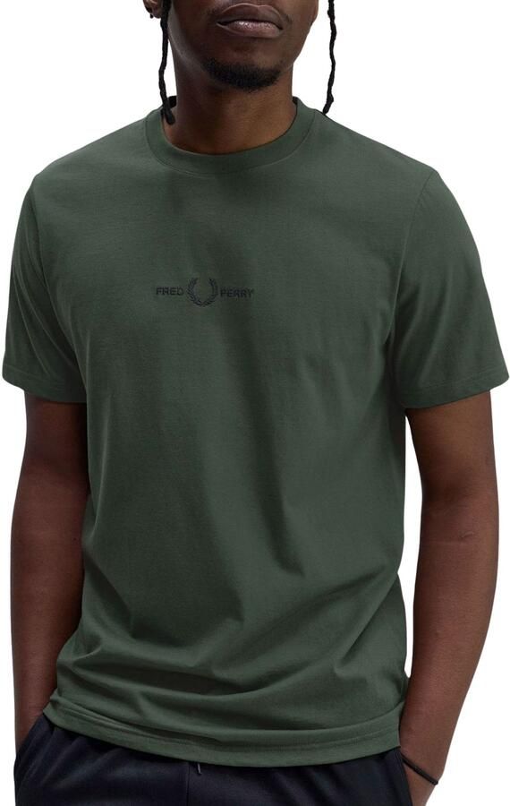 Fred Perry T-shirt Korte Mouw EMBROIDERED T-SHIRT
