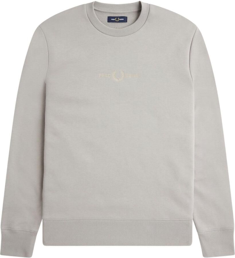 Fred Perry Embroidered Sweater Heren