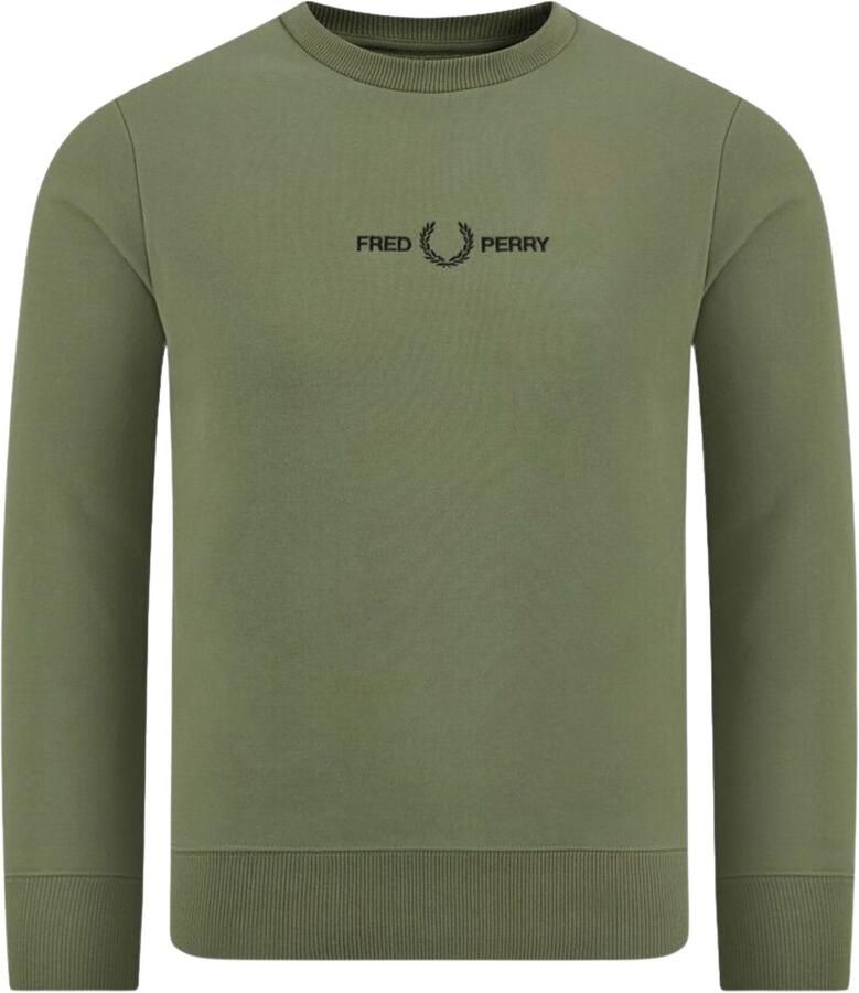 Fred Perry Sweater EMBROIDERED SWEATSHIRT