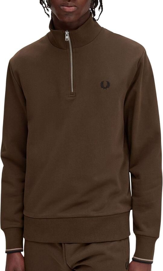 Fred Perry Half Zip Sweatshirt Heren