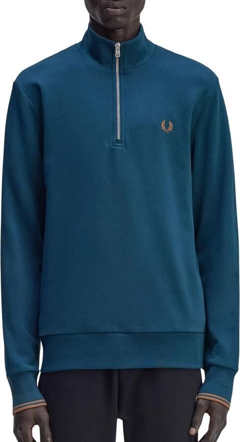 Fred Perry Half Zip Sweatshirt Heren