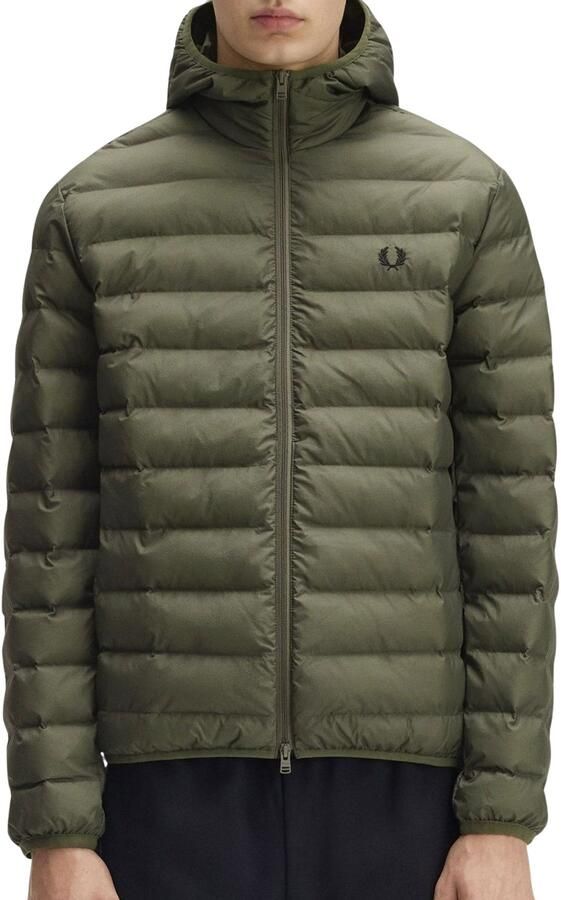 Fred Perry Hooded Insulated Winterjas Heren