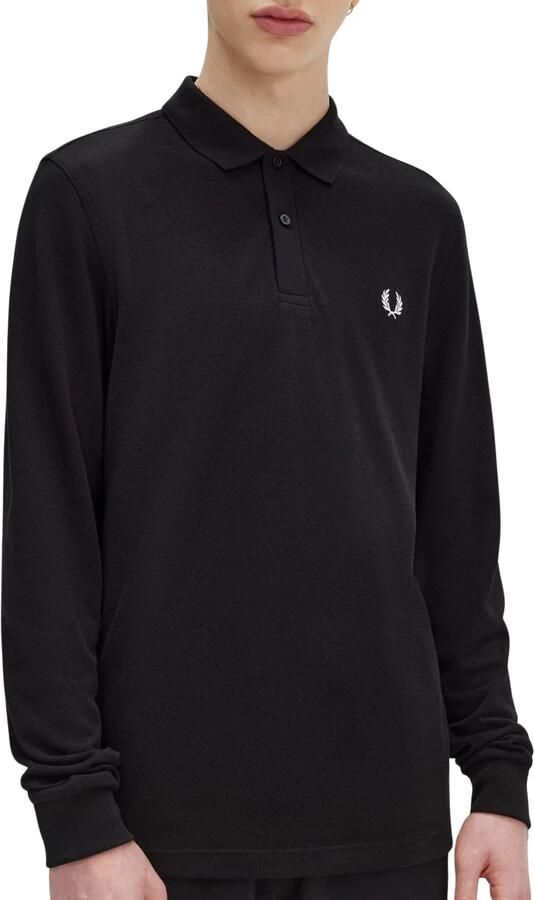 Fred Perry Zwarte T-shirts en Polos Black Heren - Foto 3