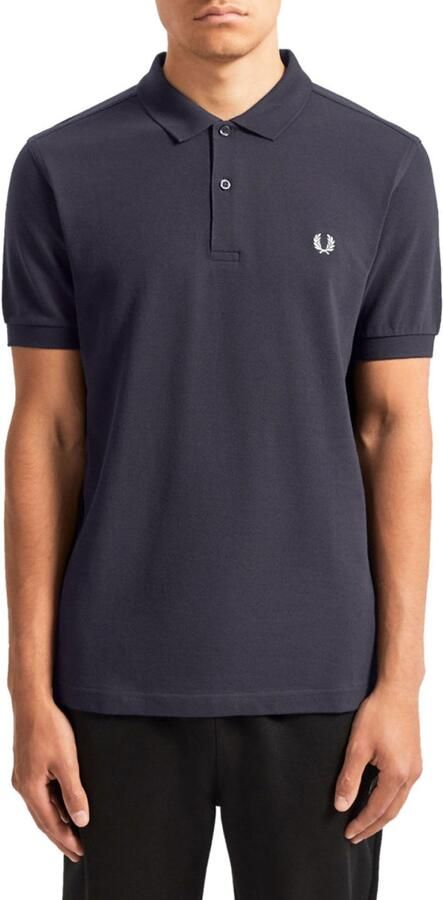 Fred Perry Klassieke Katoenen Polo met Eigentijdse Pasvorm Blue Heren - Foto 4