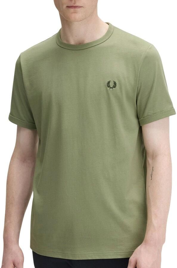 Fred Perry T-shirt Korte Mouw Ringer