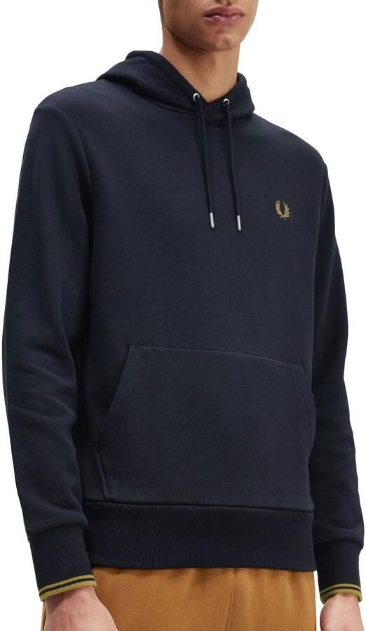 Fred Perry Iconische hoodie met laurierkranslogo Blue Heren - Foto 6