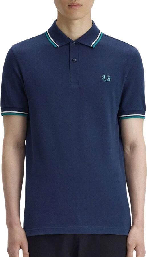Fred Perry Polo Shirt Korte Mouw Twin Tipped Shirt