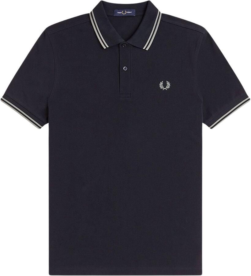 Fred Perry Polo Shirt Korte Mouw TWIN TIPPED SHIRT