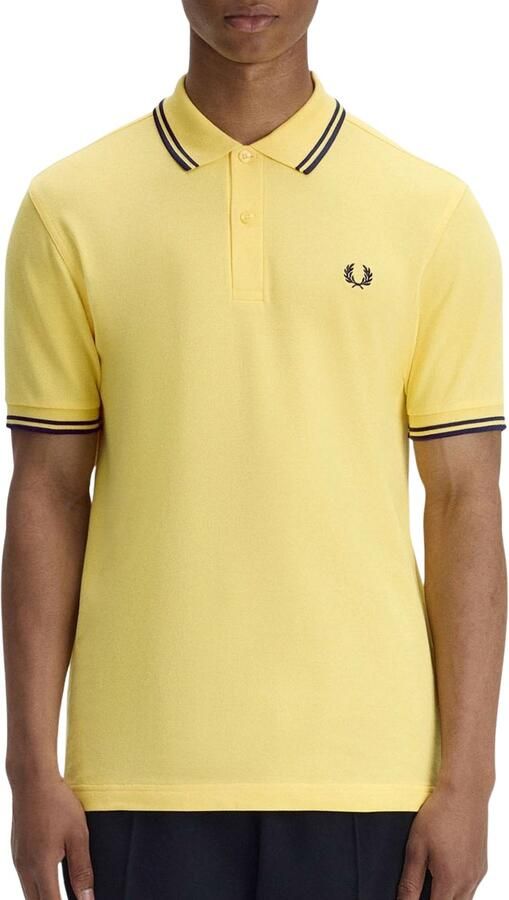 Fred Perry Polo Shirt Korte Mouw Twin Tipped Shirt