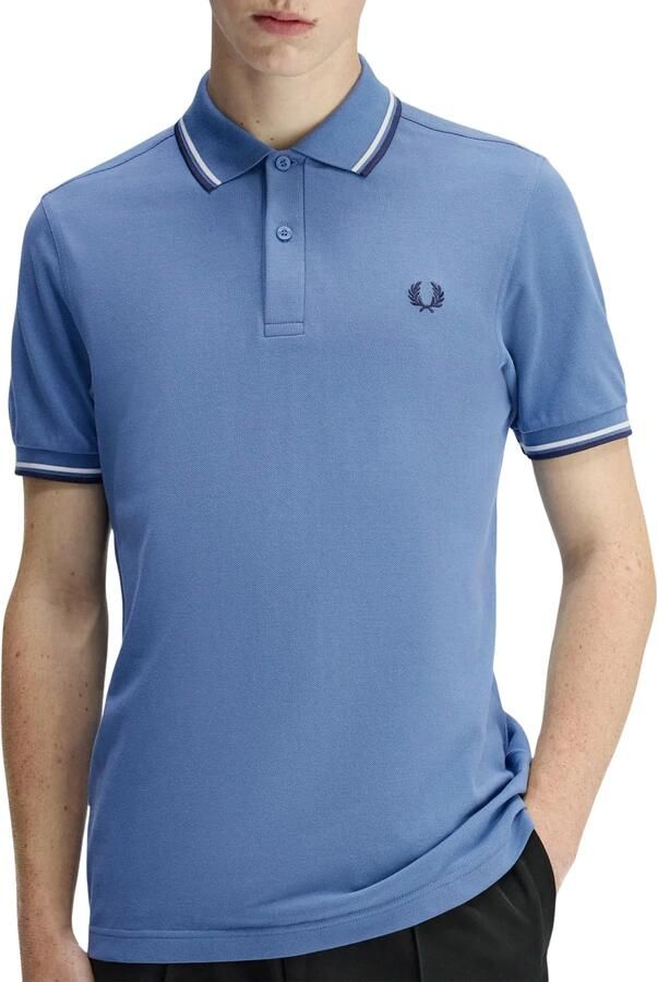 Fred Perry Polo Shirt Korte Mouw Twin Tipped Shirt - Foto 3