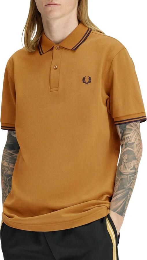 Fred Perry Polo Shirt Korte Mouw Twin Tipped Shirt