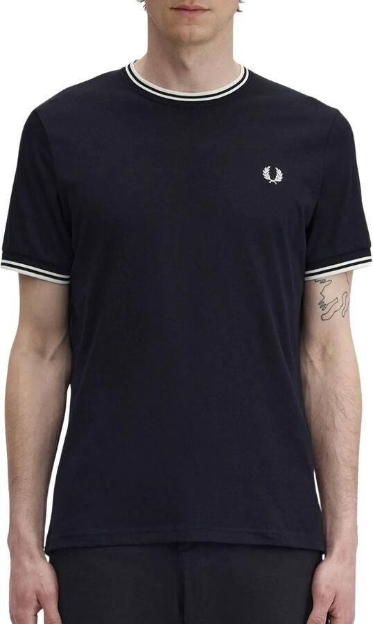 Fred Perry T-shirt Korte Mouw Twin Tipped T-shirt