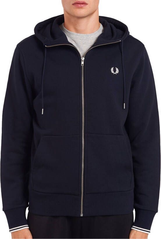 Fred Perry Hooded Sweatvest Heren