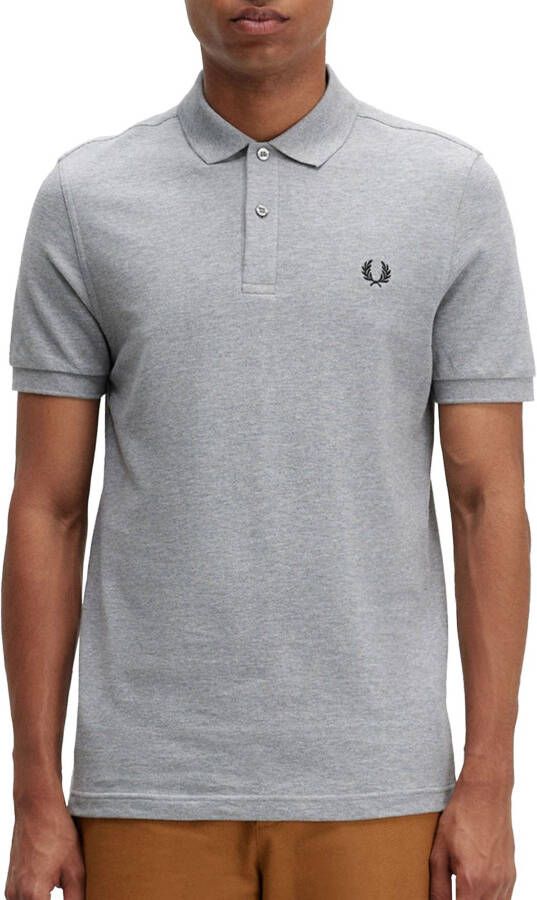 Fred Perry Polo Plain Grijs Heren