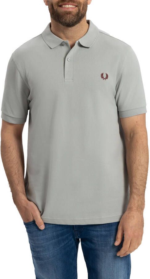 Fred Perry Polo Shirt Grijs Heren