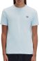 FRED PERRY Heren Polo's & T-shirts Ringer T-shirt Lichtblauw - Thumbnail 2