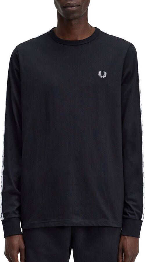 Fred Perry Taped Longsleeve Shirt Heren