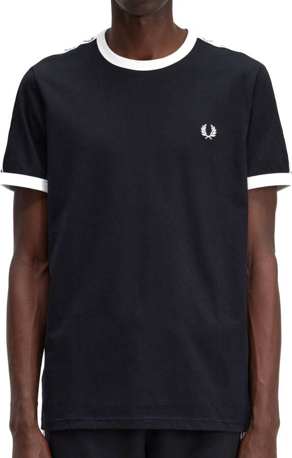 Fred Perry Taped Ringer Shirt Heren