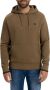 Fred Perry Camel Sweater Tipped Hooded Sweatshirt - Thumbnail 2