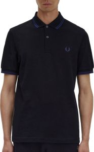 Fred Perry Polo Shirt Zwart Unisex