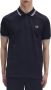 Fred Perry Klassieke katoenen polo met dubbele streep Blauw Heren - Thumbnail 1