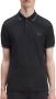 Fred Perry T96 Twin Tipped Shirt in Zwart Black Heren - Thumbnail 1
