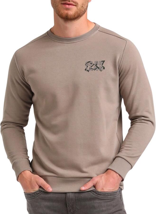 Gabbiano Backprint Sweater Heren