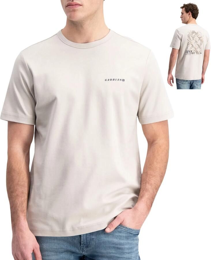 GABBIANO regular T-shirt met backprint ecru - Foto 4