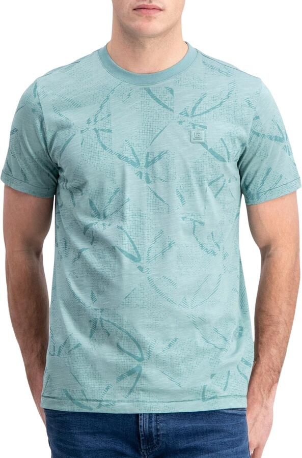 GABBIANO regular T-shirt turquoise - Foto 4