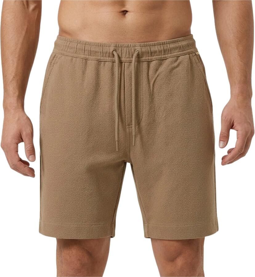 GABBIANO katoenen casual short lichtbruin - Foto 3