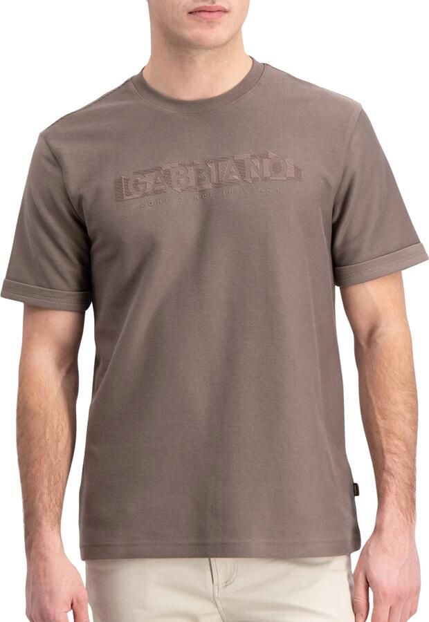 Gabbiano Jacquard Front Logo Shirt Heren - Foto 4