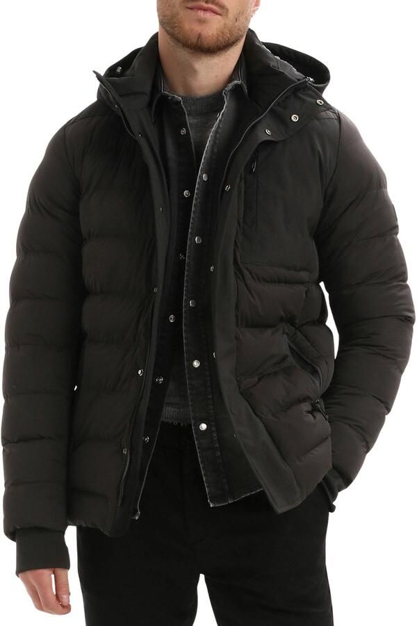 Gabbiano Short Puffer Winterjas Heren