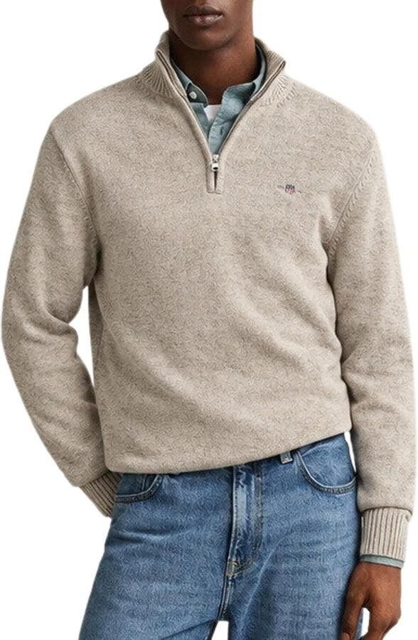 Gant Casual Half Zip Sweater Heren