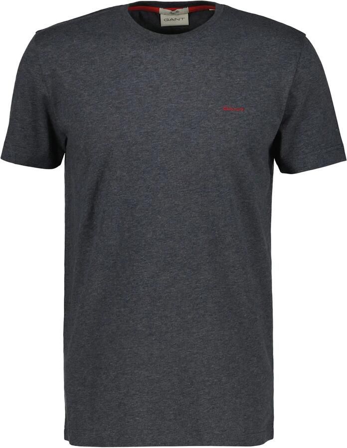 Gant slim fit linnen overhemd met borstzak