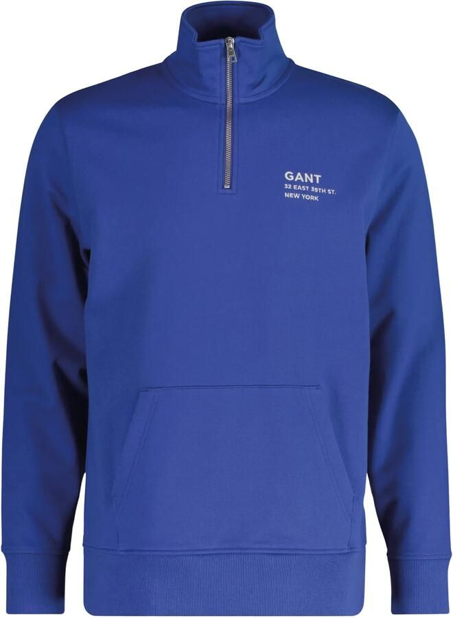 Gant Script Half Zip Sweater Heren