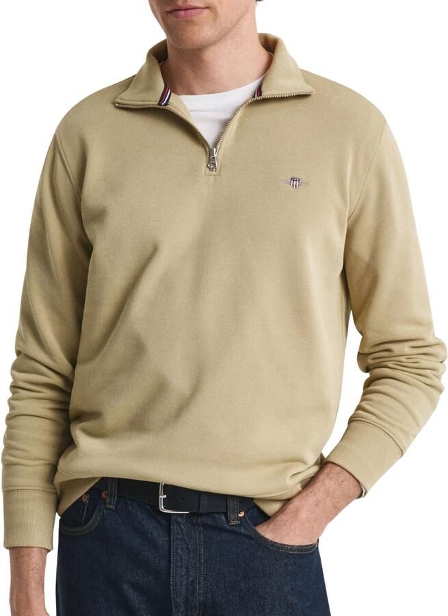 Gant Shield Half Zip Sweater Heren